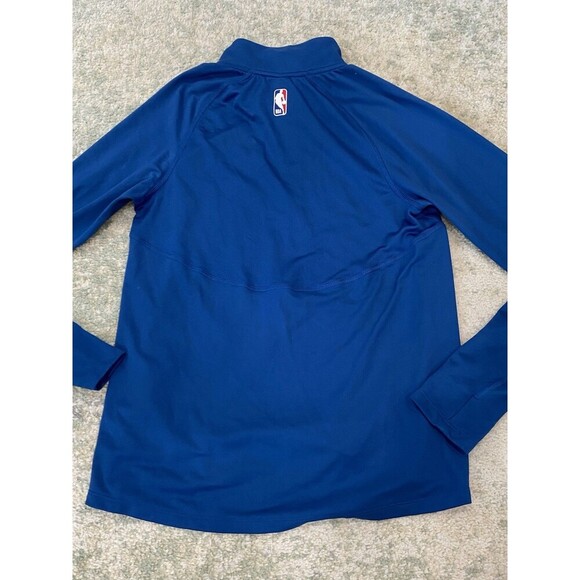Nike Dri-Fit Minnesota Timberwolves 1/4 Zip Womens Sz Medium NBA Ultra Game Blue - Picture 2 of 7